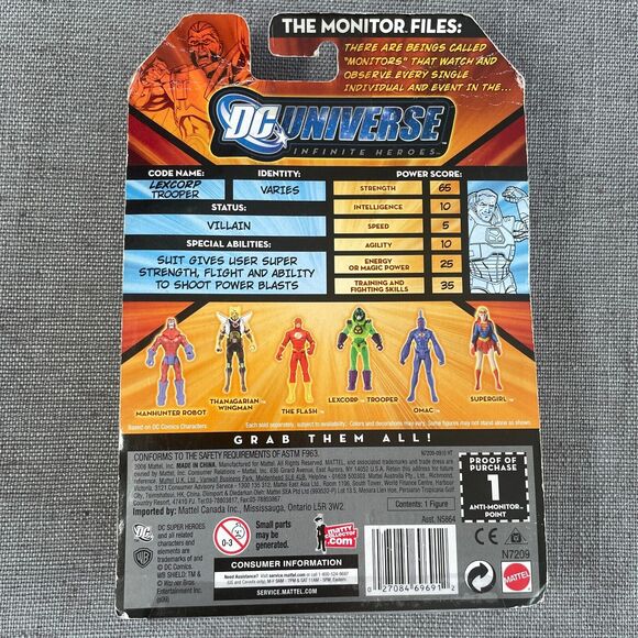 DC Universe Crisis Infinite Heroes Lexcorp Trooper Action Figure 40 2008 - Picture 4 of 5